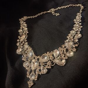 Rinestone Statement Necklace
